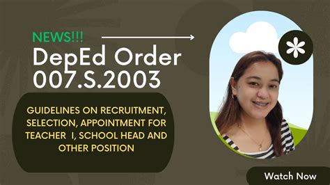 do_s2023_007|DepEd Order 7 Series 2023: Guidelines on Recruitment, Selection and.
